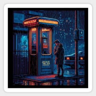 Rainy Night Sticker